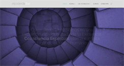 Desktop Screenshot of elpoderdeser.com
